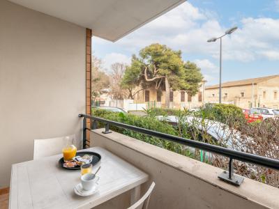 Apartamento 2 piezas para 4 personas - Résidence le Fonsérane - Béziers - Balcón