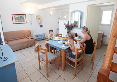 Résidence le Village des Amareyeurs - Ile d'Oléron - Séjour